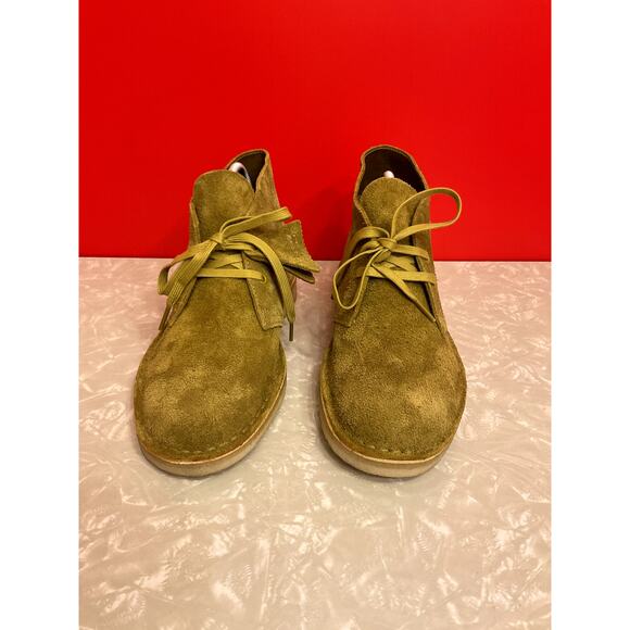 Clarks Originals Green Rough Suede Desert Boots, Men\'s Size 7M/EUR 39.5 main image 5